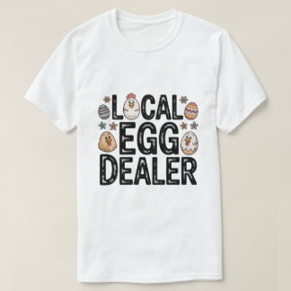 地元卵販売業者Tシャツ Tシャツ