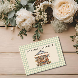 地元産ベビー農家市場 サンキューカード