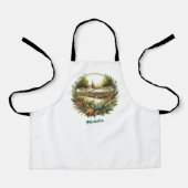 地元産 – 農家市場 エプロン (正面)
