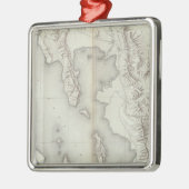 地勢ユタ盆地 メタルオーナメント (左)