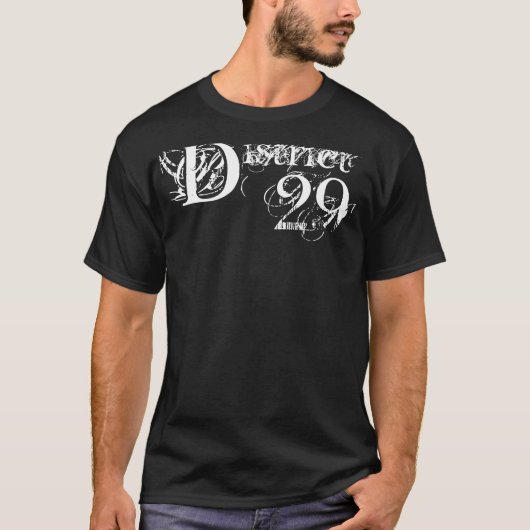 地区29 -黒 Tシャツ (正面)