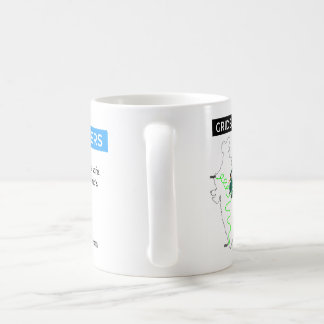 地図およびスポンサーが付いているGRIDSKIPPERSのマグ コーヒーマグカップ