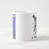 地図で龍を愛す ジャンボコーヒーマグカップ (正面)