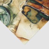 地図と旅行ささやき:アドベンチャー待ち 薄葉紙 (詳細)