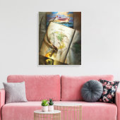 地図と羅針盤 キャンバスプリント (インサイチュ (リビング))