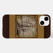 地図と船舶 Case-Mate iPhoneケース (裏面 (横))