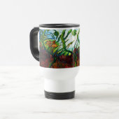 地図にない水タンブラーの白 トラベルマグ (正面左)