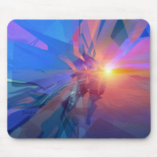 地図にない王国-抽象的なmousepad マウスパッド