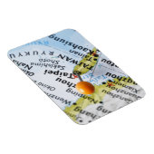 地図に載せた地図のピンは台北，台湾， マグネット (右側)