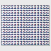 地図の旗のオーストラリアの包装紙 ラッピングペーパー (フラット)