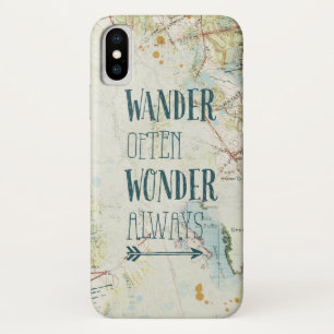 地図の気持ち iPhone X ケース