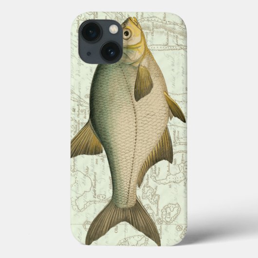 地図の淡水魚 Case-Mate iPhoneケース (裏面)