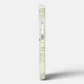地図の淡水魚 Case-Mate iPhoneケース (裏面 / 左)