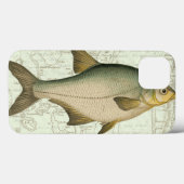 地図の淡水魚 Case-Mate iPhoneケース (裏面 (横))