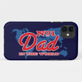 地図の第1パパ Case-Mate iPhoneケース (裏面(横))