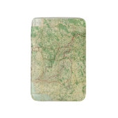 地図の西部戦線 バスマット (正面縦)