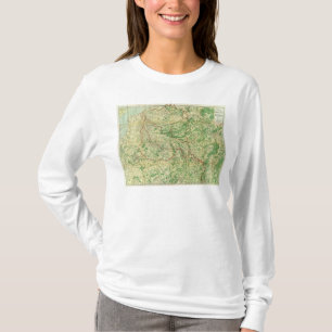 地図の西部戦線 Tシャツ