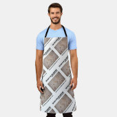 地図はSalviati Planisphereの領土ではない エプロン (着用した状態)