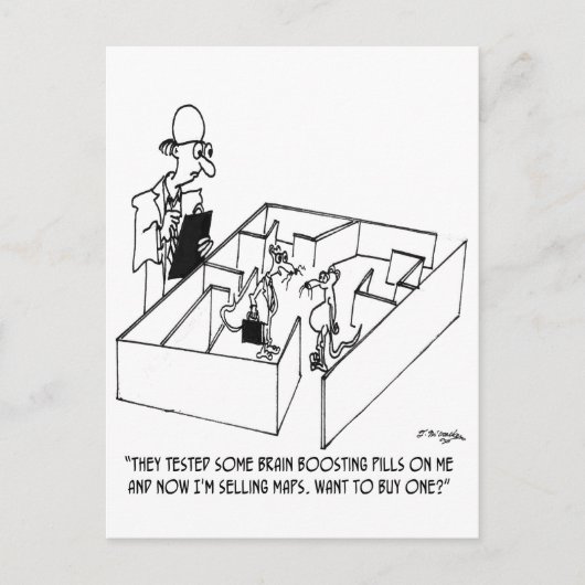 地図を買見たい ポストカード (正面)