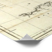 地図イタリアン ポスター (角)