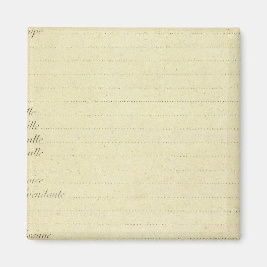 地図モダン マグネット (正面)