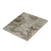 地図モンスターかシーサーペント タイル (側面)