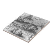 地図モンスターかシーサーペント タイル (側面)