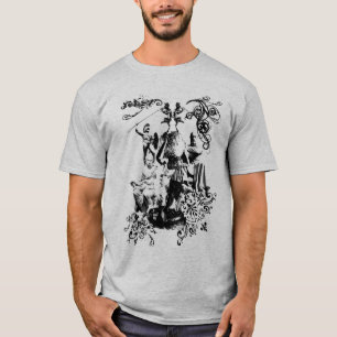地図書および踊り鍋1 Tシャツ
