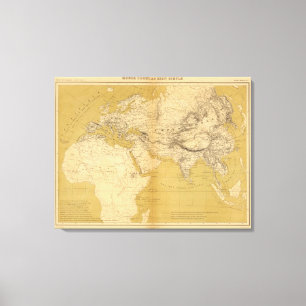 地図書4 キャンバスプリント