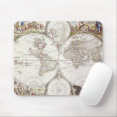 地図書Maiorからの世界地図 マウスパッド (マウス)