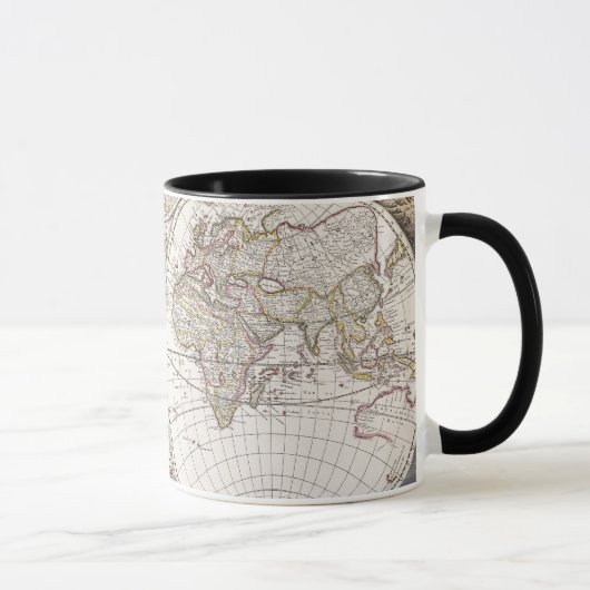 地図書Maiorからの世界地図 マグカップ (右)
