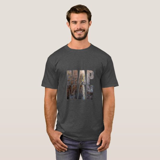 地図男 Tシャツ (正面フル)