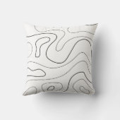 地図航海の枕 クッション (裏面)