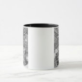 地図製作者間の議論、イラストレーションfr マグカップ (中央)