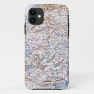 地図: アイルランド1851年 iPhone 11 ケース