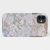 地図: アイルランド1851年 Case-Mate iPhoneケース (裏面(横))