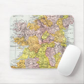 地図: アイルランド、c1890 マウスパッド (マウス)