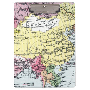 地図: アジアのヨーロッパ クリップボード