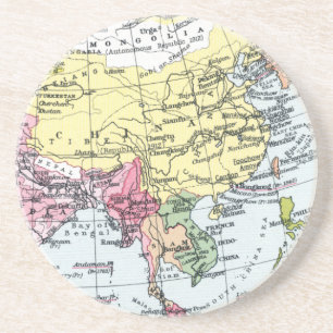 地図: アジアのヨーロッパ コースター