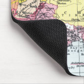 地図: アジアのヨーロッパ マウスパッド (コーナー)