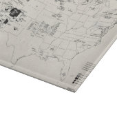 地図: アメリカインディアン2 カッティングボード (角)