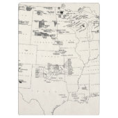 地図: アメリカインディアン2 クリップボード (裏面)