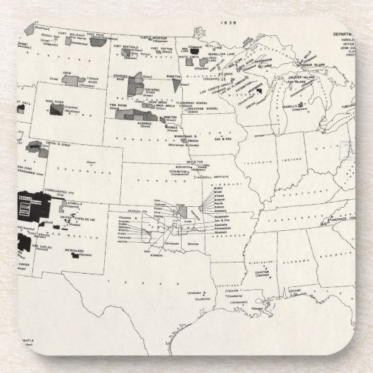 地図: アメリカインディアン2 コースター (正面)