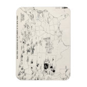 地図：アメリカインディアン2 マグネット (縦)