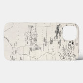 地図:アメリカインディアン2 Case-Mate iPhoneケース (裏面 (横))