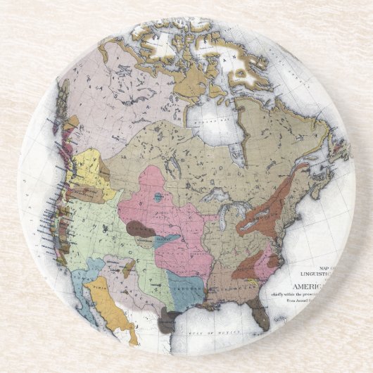 地図: アメリカインディアン3 コースター (正面)