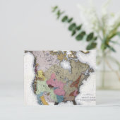 地図:アメリカインディアン3 ポストカード (スタンド正面)