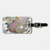 地図: アメリカインディアン3 ラゲッジタグ (正面横)