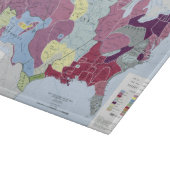 地図: アメリカインディアン カッティングボード (角)