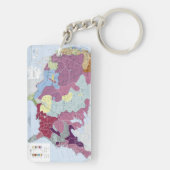 地図: アメリカインディアン キーホルダー (裏面)